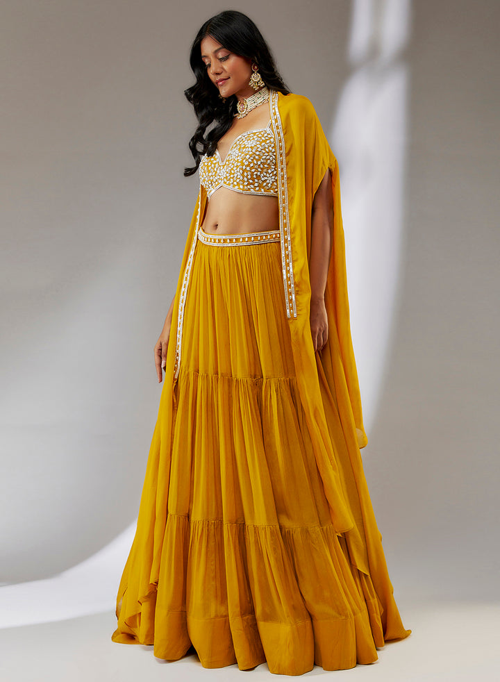 Nehla Set Neha Khullar - Chiffon Lehenga Set NK41043 | Shop.Asiana