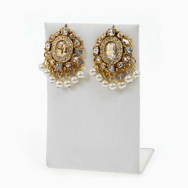 Kyles Collection - Roma Pearl Studs C1051E2