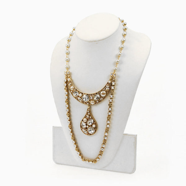 Kyles Collection - Insiyah Double Necklace C1055N1
