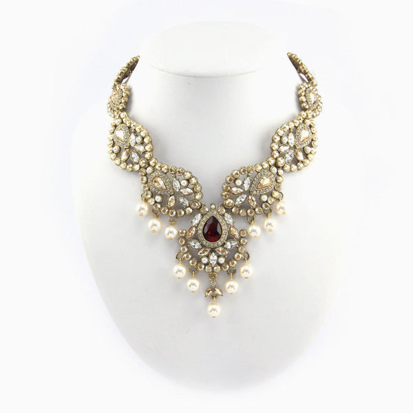 Kyles Collection - Sawana Pearl Drop Necklace C930N3