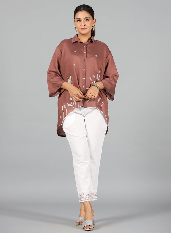 Juniper - 2 Pc Set 3915BROWN_WH