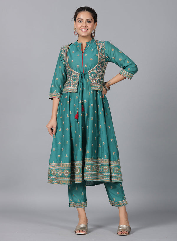 Juniper - 2 Pc Set 4137TEAL