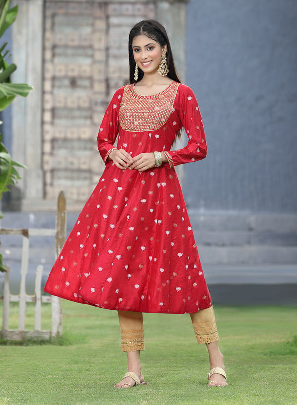 Juniper - Kurta 3223RED