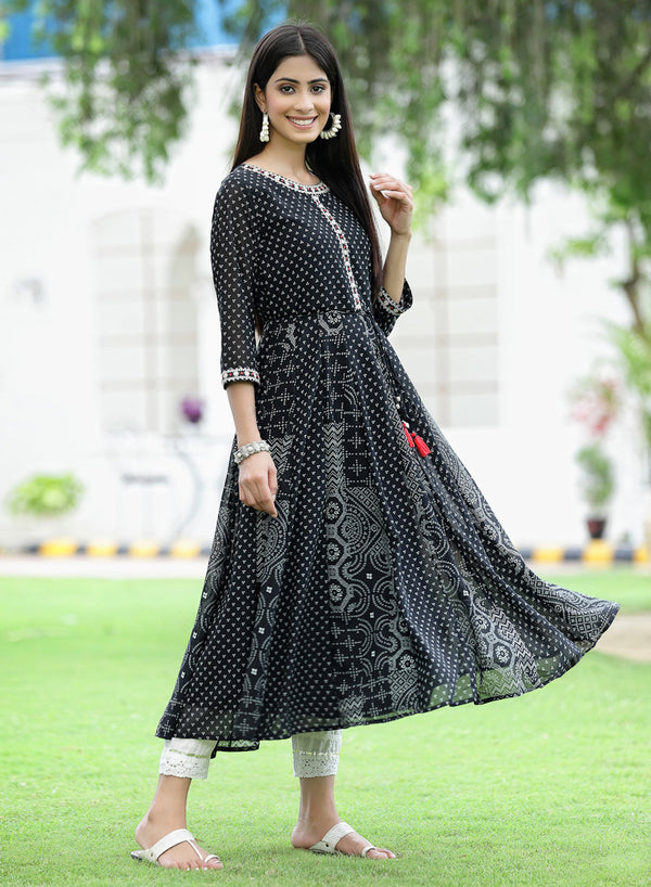Juniper - Kurta 9740BLACK