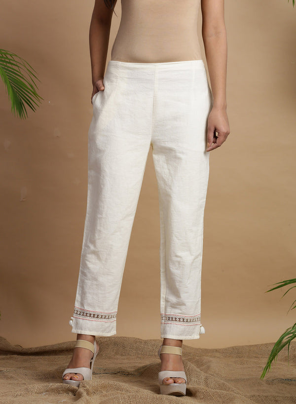 Indigo - JUN - Pants 9792 White