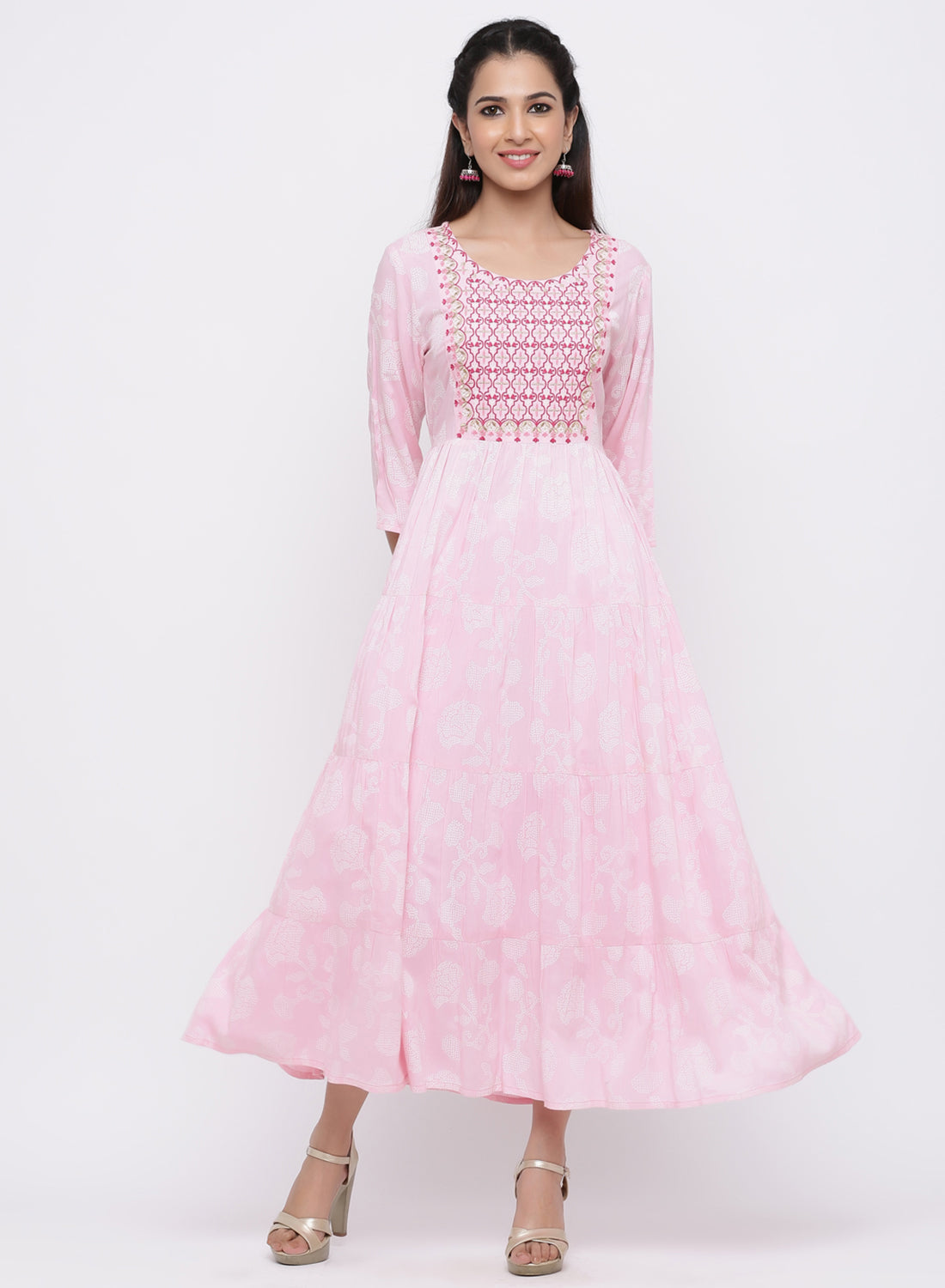 Indigo - JUN - Dress 9887 Baby Pink | Shop.Asiana