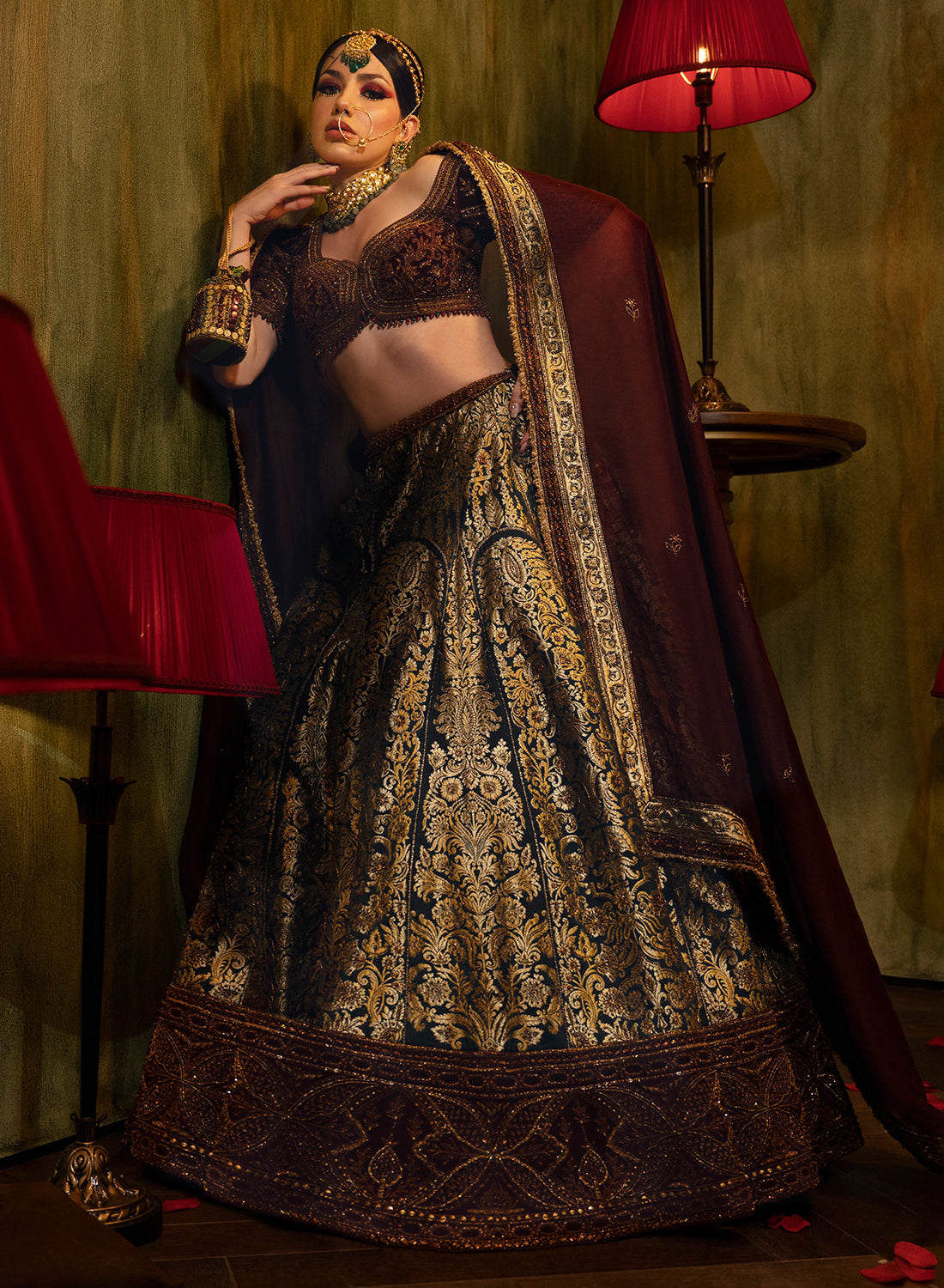 Monga s Bridal Lehenga 7